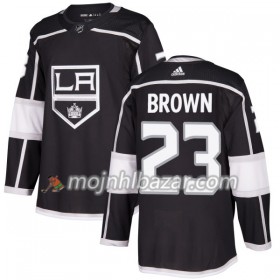 Dresovi Los Angeles Kings Dustin Brown 23 Adidas 2017-2018 Crna Authentic - Muške